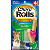 INABA Cat Churu Rolls - tuna 4 x 10 g