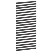 vidaXL Pokrivni profil za vrtno obrobo 20 kos 100 x 5 x 5 cm Jeklo