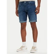 G-Star Raw Jeans kratke hlače 3301 D10481-C051 Modra Slim Fit