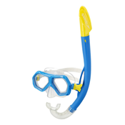 Speedo LEISURE JUNIOR DUAL LENSES AND SNORKEL COMBO, set za potapljanje, modra SOL24004C