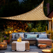 home Tenda sa solarnim panelom, 140 LED, 8 programa - MXNV3 43449