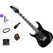 Ibanez GRG170DXL-BKN Premium SET Black Night Električna kitara