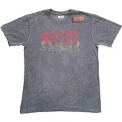AC/DC Vintage Silhouettes Charcoal Grey XL Majica