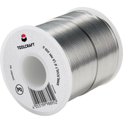 TOOLCRAFT TOOLCRAFT spajkalna žica\, neosvinčena tuljava Sn99\,3Cu0\,7 ROL1 250 g 1 mm, (20428492)