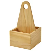 CHOKLADHAJ Prenosivi organizator, drvo, 12x11 cm