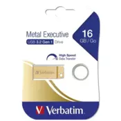 Verbatim 99104 PEN DRIVE, 16GB, USB 3.2, ZLATNA