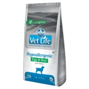 Vet Life Hypoallergenic Egg & Rice - 2 kg