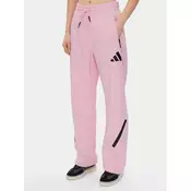 adidas Spodnji del trenirke Z.N.E. Barrel JC5410 Roza Loose Fit
