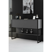 HANAH HOME Komoda Luxe Black Anthracite