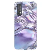 Silikonski prozorni ovitek za Realme 7 - Iridescent bubbles