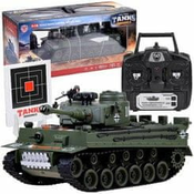 Aga REALISTIČEN NEMŠKI TIGER STRELSKI TANK RC0252 ZI