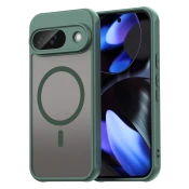 Hibridni ovitek HaloFrost II MagSafe za Google Pixel 9 - green