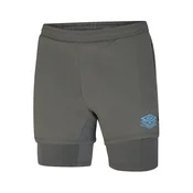 UMBRO Športne hlače modra/siva
