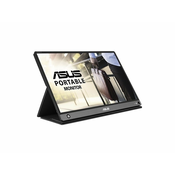 ASUS ZenScreen MB16AHP, 39,6 cm (15.6"), 1920 x 1080 pikseli, Full HD, LED, Crno