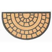 Toro Podloga polkrog kokos in guma, 40 x 70 cm