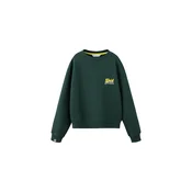 MANGO KIDS Majica JUGRID rumena/temno zelena/bela