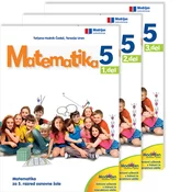 MATEMATIKA 5, komplet delovnih učbenikov, 3 deli, ZALOŽBA MODRIJAN (003494)