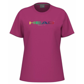 Ženska majica Head Rainbow T-Shirt - vivid pink