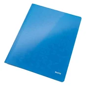 Spajalica, laminirani karton, A4, LEITZ Wow, plava 30010036