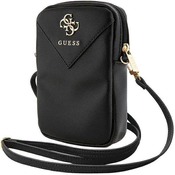 Guess Torba Guess Zip Triangle 4G - črna