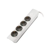 Razvodnik sa 4 mesta 1.4m 1.5mm2 + prekidac