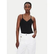Morgan Top 192-BARBA.N Črna Slim Fit