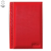 Princ Leather Kožni Rokovnik, B5, 330 listova, Crveni
