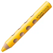 Lyra Groove TripleOne Ergonomic Triangular 3-In-1 Barvni svinčnik Lemon 1 kos