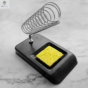 KJB Portable Soldering Iron Stand Holder with Sponge Slot Kovinsko stojalo za spajkalnik z mestom za čistilno gobico, izvedba A
