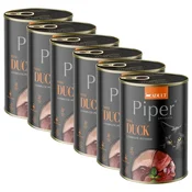 Konzerva Piper Cat Adult z račjim mesom 6 x 400 g