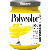 Maimeri Vynil Polycolor Akrilna barva Lemon Yellow 100 140 ml 1 kos