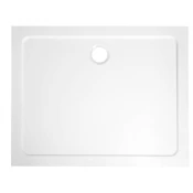 TECMI kultivirani marmorni pladenj za prho 80x70x3cm - Bela - 80x70x3 cm - Aqualine - TECMI - 24 - Liti marmor - Lepilo - Drugo - 800 - Pravokotni - 700 - 30 - 90 - 14