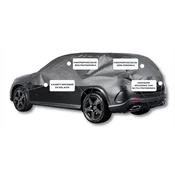 Polprevleka za suv L 330 Auto Tarpaulin Classic Black