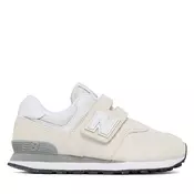 Superge New Balance PV574EVW Écru