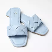 Ženske ravne papuce LP022115 plave