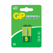 GP cink kloridna baterija 9V GreenCell