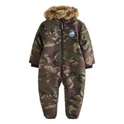 Superdry Funkcionalna obleka Everest greige/oliva/jagoda