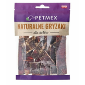 slomart PETMEX Trakovi iz govejega žrela - priboljšek za mačke - 40g