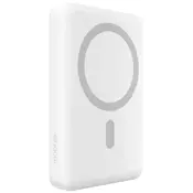 Prijenosna baterija mophie - Essentials Magnetic, 10000 mAh, bijela
