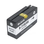 kartuša za HP 711 Black/XL kapaciteta, kompatibilna