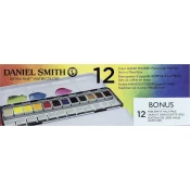 Daniel Smith 13.1931 Set akvarelnih barv 12 kos.