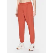New Balance Spodnji del trenirke Athletics Nature WP23553 Oranžna Relaxed Fit