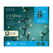 LUMINEO Lampice za jelku sa 700 LED dioda toplo belih 1-2 glow compact 7 nivoa lampica