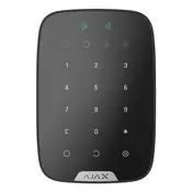 Ajax Systems 38252.83.BL1 KeyPad Plus Jeweller - brezžična tipkovnica - črna