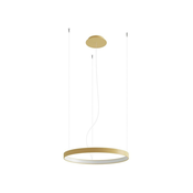 Thoro TH.217 - LED luster na sajli RIO LED/30W/230V CRI95 4000K precnik 55 cm zlatni