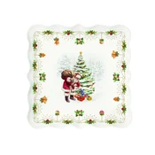 Porcelain platter, 30 x 29.5 cm, Nostalgic Christmas - Nuova R2S