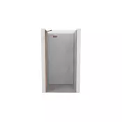 Mexen Mist-H levi nihajni tuš vrata 90 cm, prozorna, brušena baker - 8A5-090-000-65-00-L