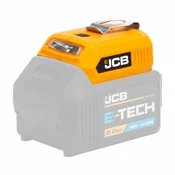 JCB USB punjacki adapter s LED svjetlom