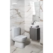 Bathroom set LATUS X 40, silver oak/white - Siva - Sapho - SAPHO LATUS - 24 - MDF/laminat - 400 - Framed mirrors - 14