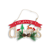 Novogodišnji ukras Merry Chrisrmas, jelen 22E131-60